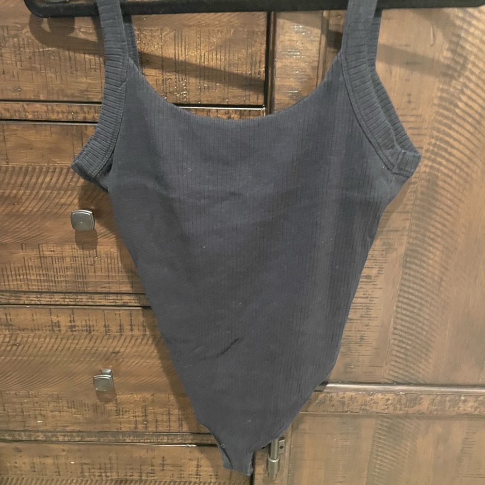 Good American Charcoal Women’s Bodysuit
